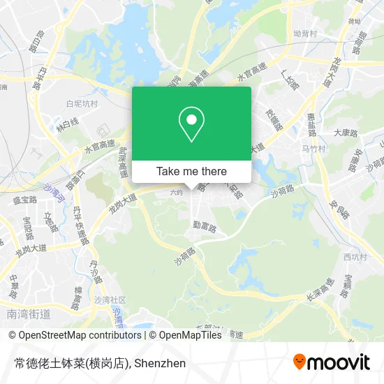 常德佬土钵菜(横岗店) map