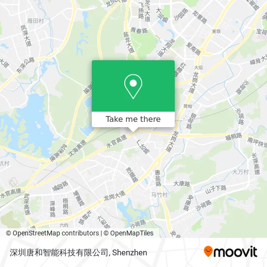 深圳唐和智能科技有限公司 map