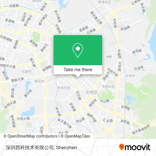 深圳西科技术有限公司 map