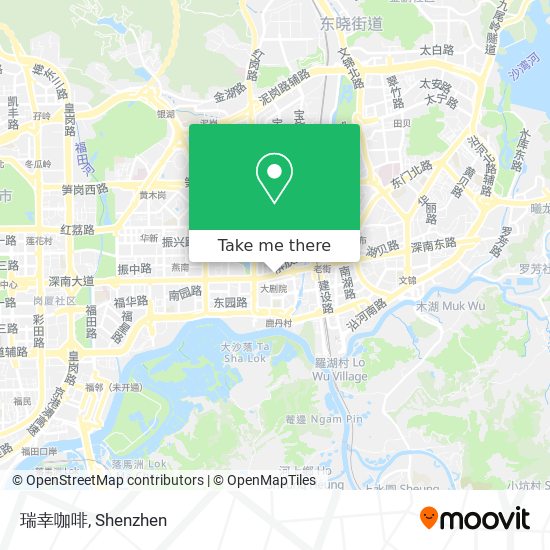 瑞幸咖啡 map