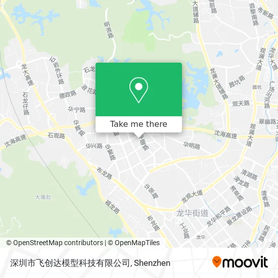 深圳市飞创达模型科技有限公司 map