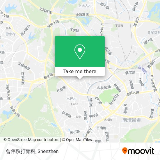 曾伟跌打骨科 map