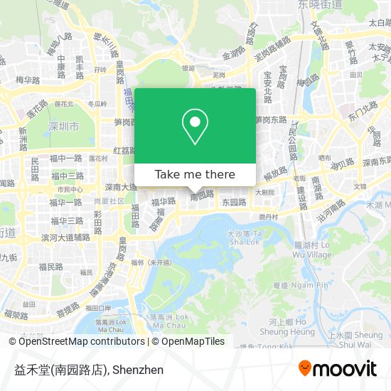益禾堂(南园路店) map