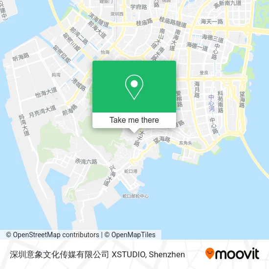 深圳意象文化传媒有限公司 XSTUDIO map