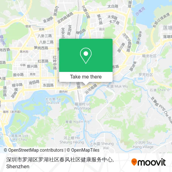 深圳市罗湖区罗湖社区春风社区健康服务中心 map