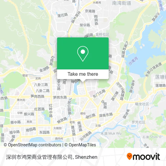 深圳市鸿荣商业管理有限公司 map