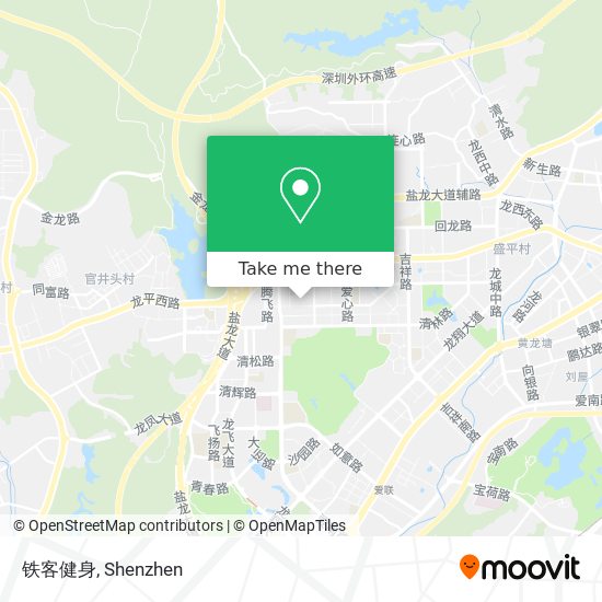 铁客健身 map
