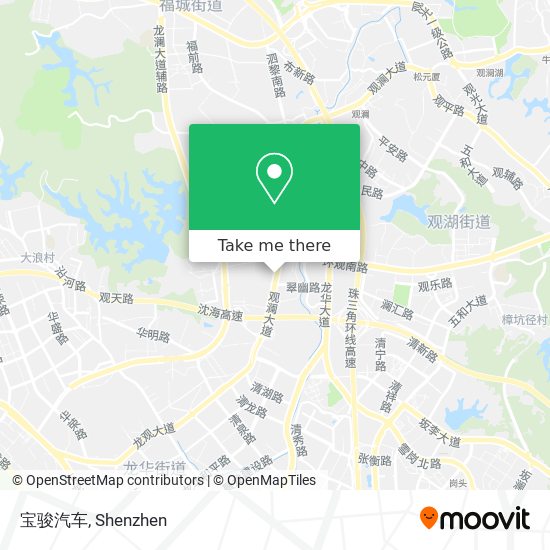 宝骏汽车 map