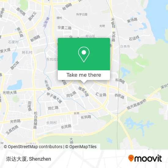 崇达大厦 map
