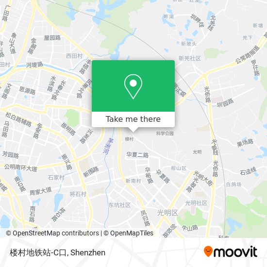 楼村地铁站-C口 map