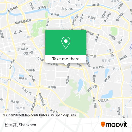 松裕路 map