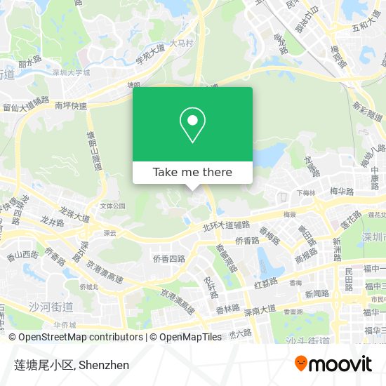 莲塘尾小区 map