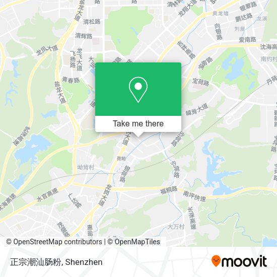 正宗潮汕肠粉 map