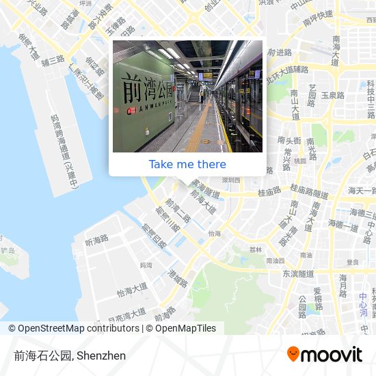 前海石公园 map