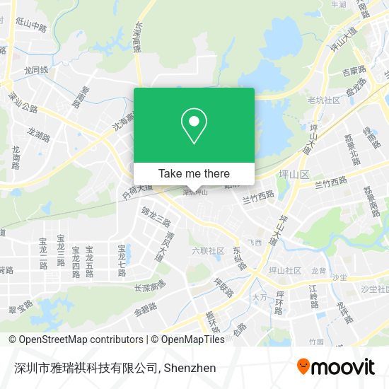 深圳市雅瑞祺科技有限公司 map