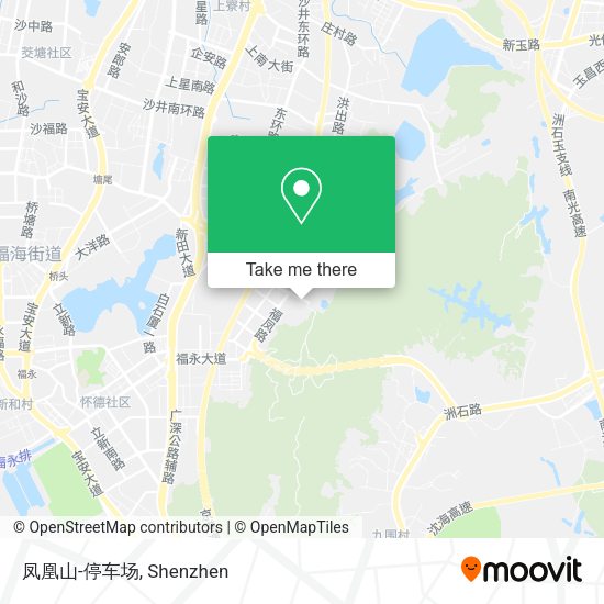 凤凰山-停车场 map