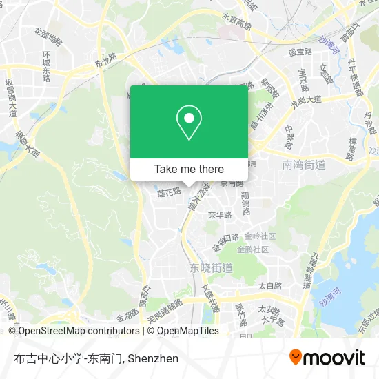 布吉中心小学-东南门 map