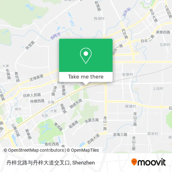 丹梓北路与丹梓大道交叉口 map