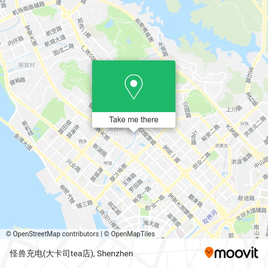 怪兽充电(大卡司tea店) map