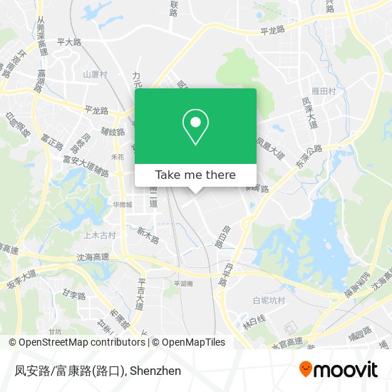 凤安路/富康路(路口) map