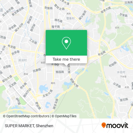 SUPER MARKET map