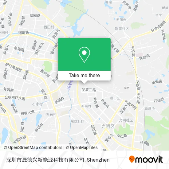 深圳市晟德兴新能源科技有限公司 map