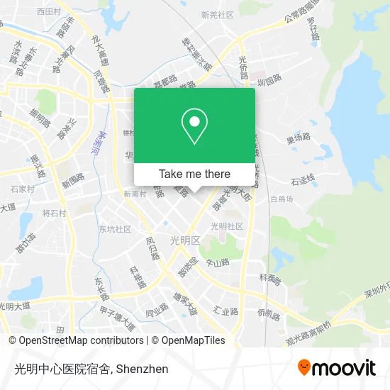 光明中心医院宿舍 map