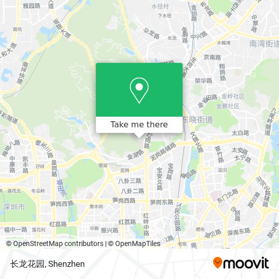 长龙花园 map