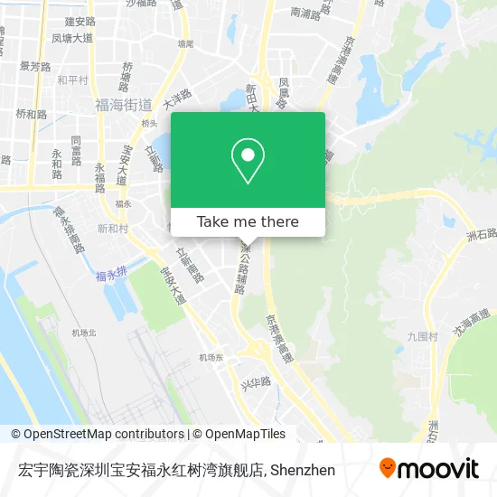 宏宇陶瓷深圳宝安福永红树湾旗舰店 map