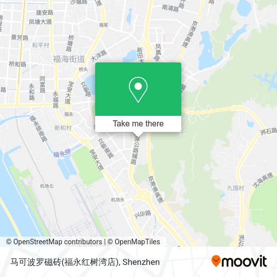 马可波罗磁砖(福永红树湾店) map