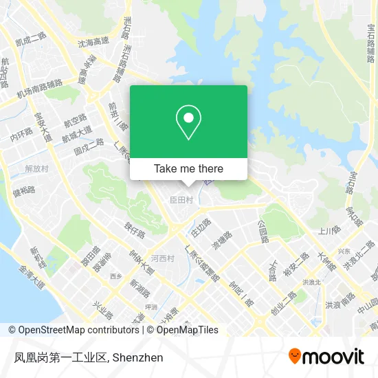 凤凰岗第一工业区 map