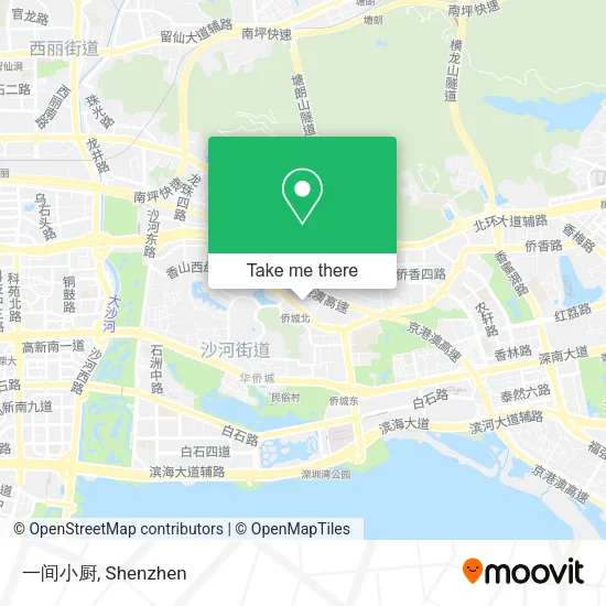一间小厨 map