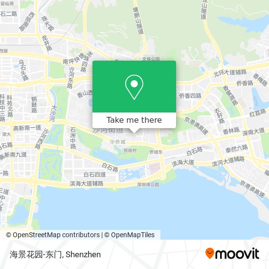 海景花园-东门 map