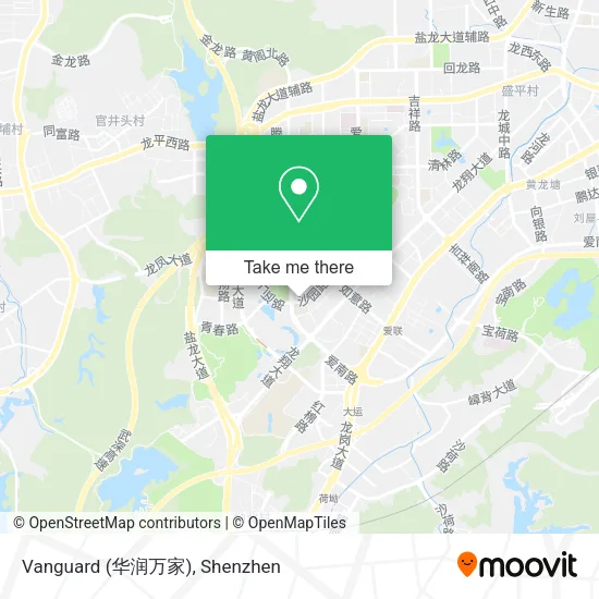 Vanguard (华润万家) map