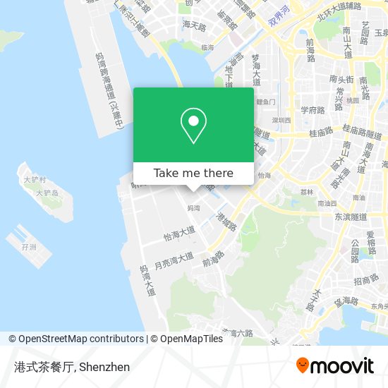 港式茶餐厅 map