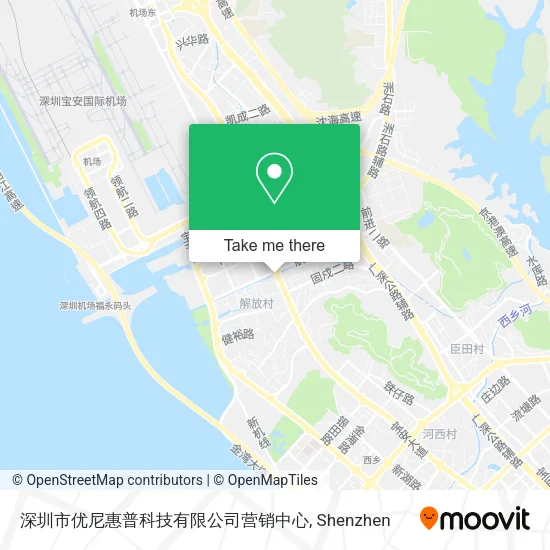 深圳市优尼惠普科技有限公司营销中心 map