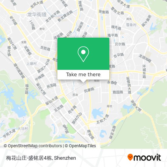 梅花山庄-盛铭居4栋 map