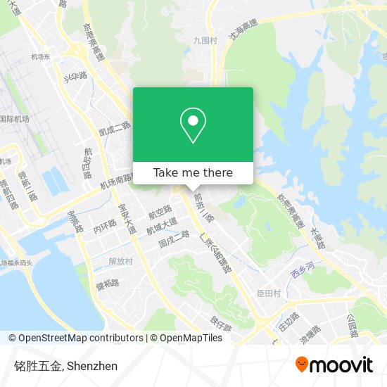 铭胜五金 map
