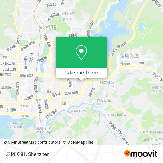 老陈卖鞋 map