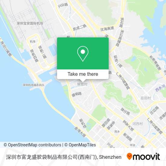 深圳市富龙盛胶袋制品有限公司(西南门) map