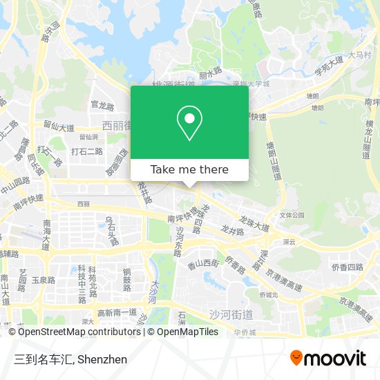 三到名车汇 map