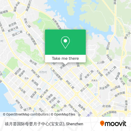 禧月荟国际母婴月子中心(宝安店) map