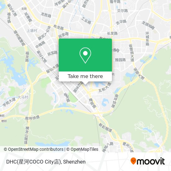 DHC(星河COCO City店) map