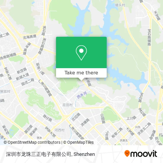 深圳市龙珠三正电子有限公司 map