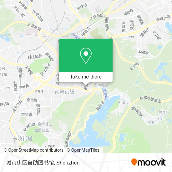 城市街区自助图书馆 map