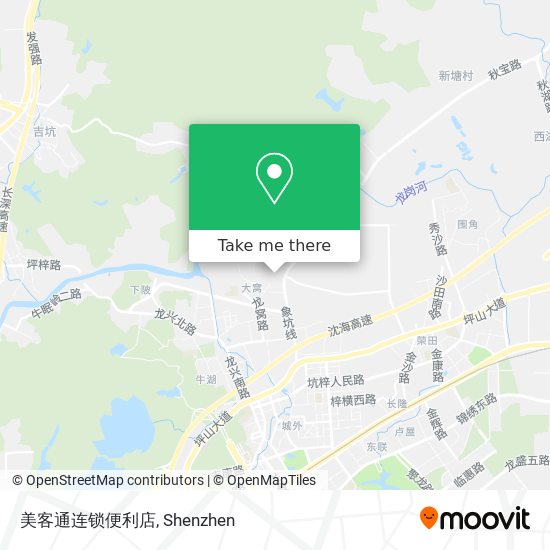 美客通连锁便利店 map