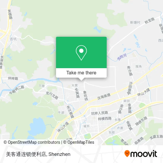美客通连锁便利店 map