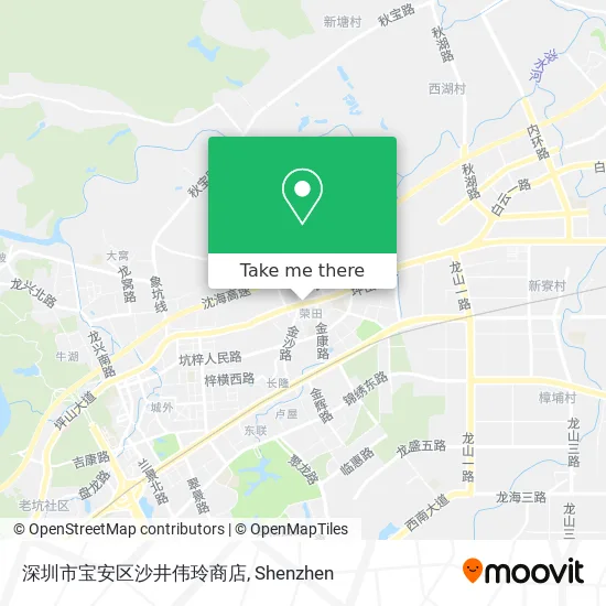 深圳市宝安区沙井伟玲商店 map