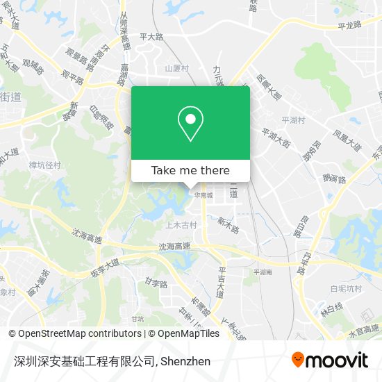 深圳深安基础工程有限公司 map