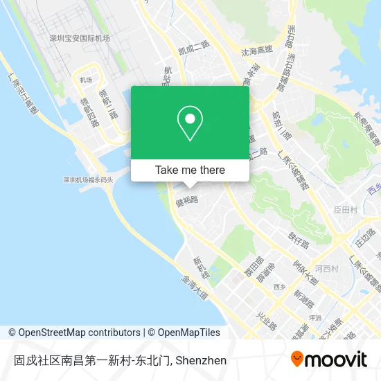 固戍社区南昌第一新村-东北门 map